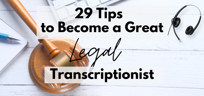 how to become a legal transcriptionist