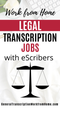 legal transcription jobs with eScribers