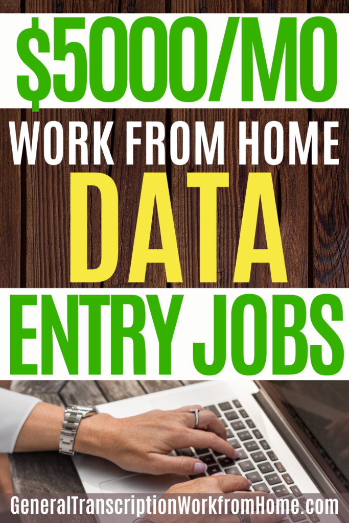 How to Get Legitimate Data Entry Jobs from Home - Work from Home Jobs