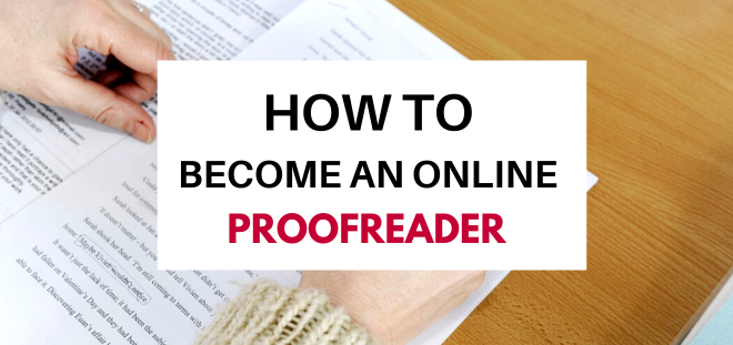 how to become an online proofreader