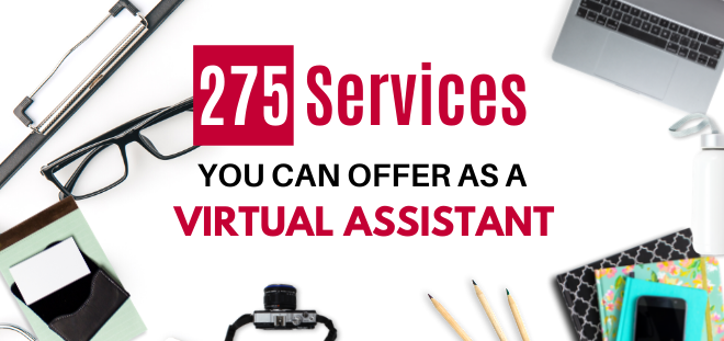275 services you can offer as a virtual assistant