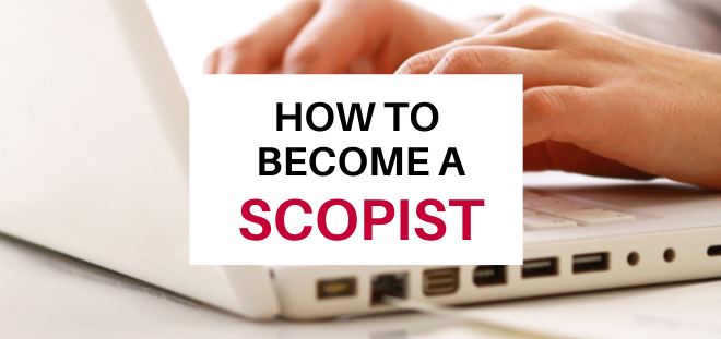 free work from home course - how to become a scopist